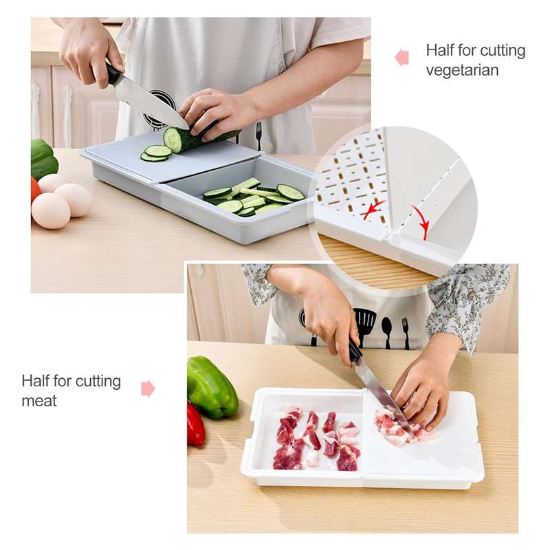 Kitchen Cutting Chopping Board and Storage