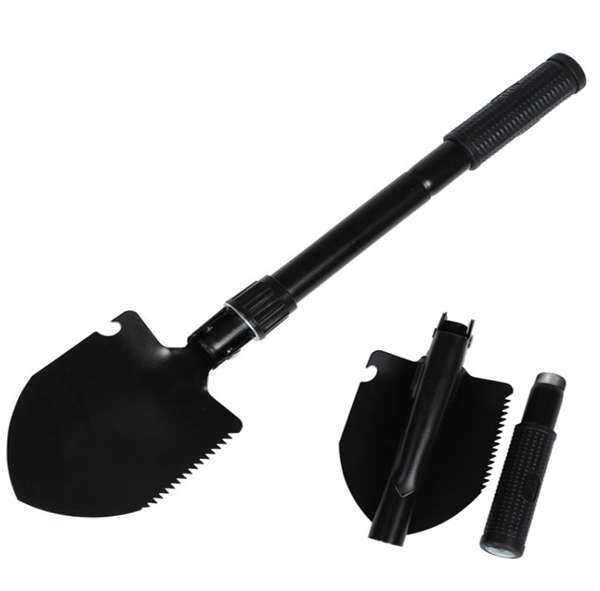 Foldable Camping Shovel with Compass