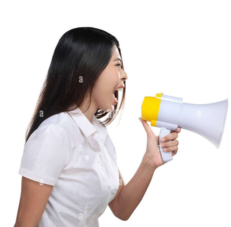 Foldable Megaphone