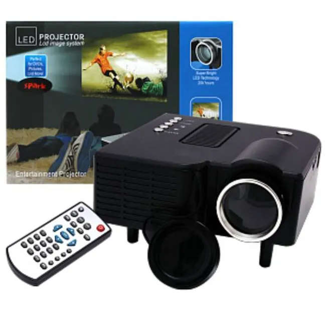 LED Projector LCD Image-System