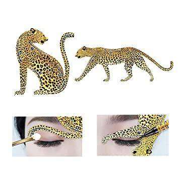 Leopard Eyeliner Makeup Tool Stencil
