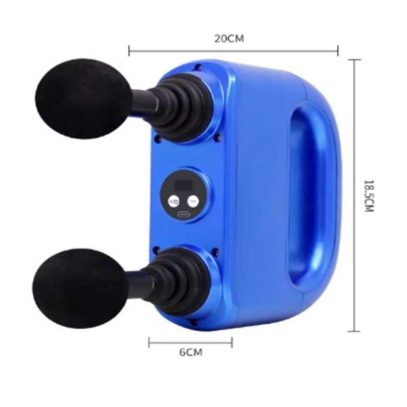 Double Head Portable Deep Tissue Muscle Massager