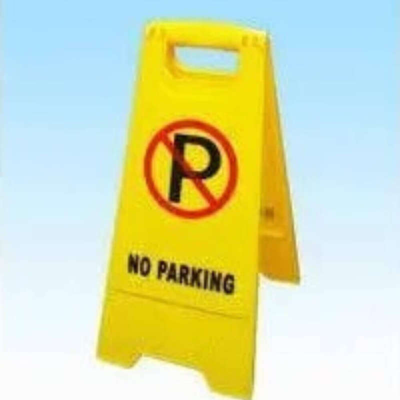 No Parking Signs Floor Sign