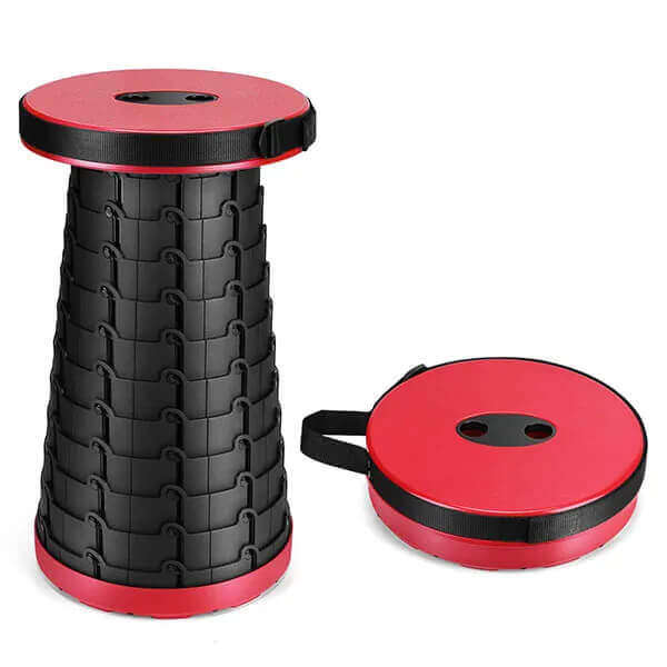 Portable Telescoping Stool Folding Camping Seat for Fishing Hiking