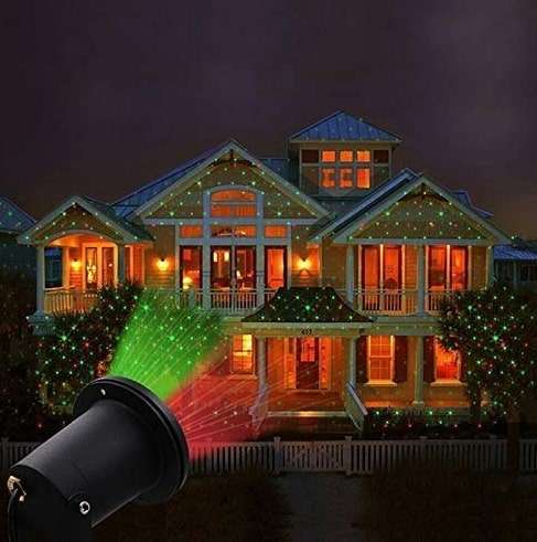 Outdoor Star Shower Laser Light
