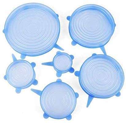 Silicone Stretch Lids Set of 6