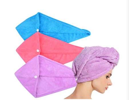 Soft Shower Towels for Hair Turban Wrap