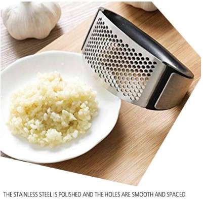 Stainless Steel Garlic Press