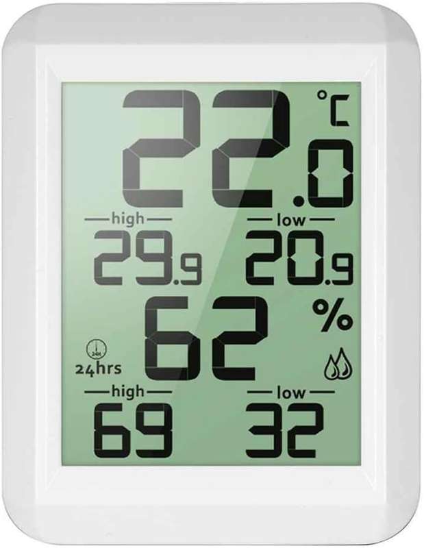 LCD Display Indoor Thermo hygrometer