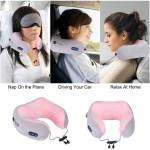 U Shaped Rechargeable Massage Pillow