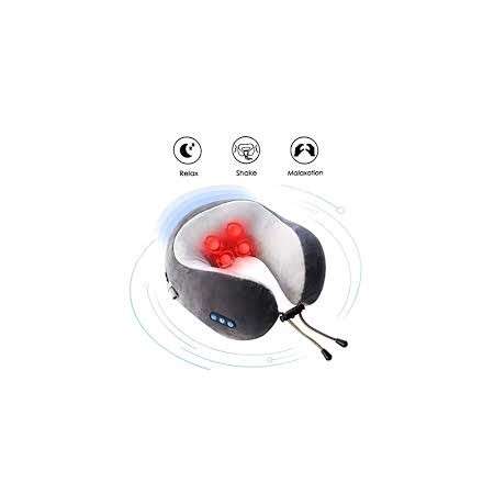 U Shaped Rechargeable Massage Pillow