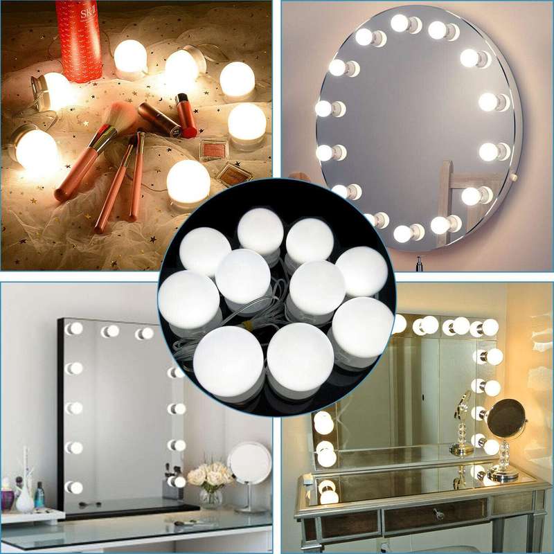 LED Vanity Mirror Lights Makeup Dressing Dimmer