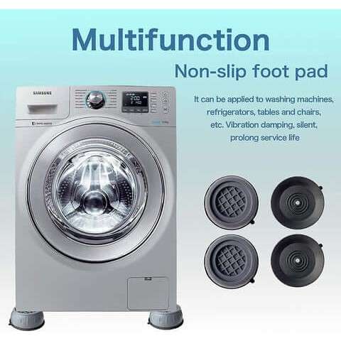 Washing Machine Foot Pads 4 Pcs Anti Vibration Pad