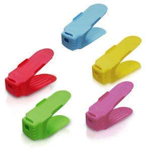 Set of 4 Plastic Shoe Organizers