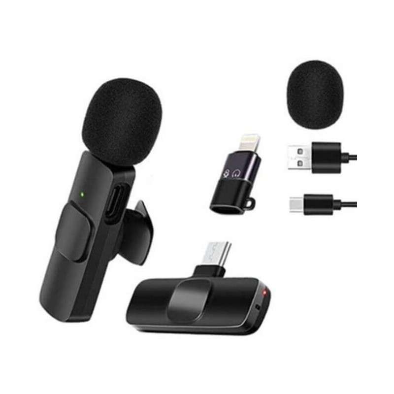 Wireless Lavalier Microphone for Android Type C