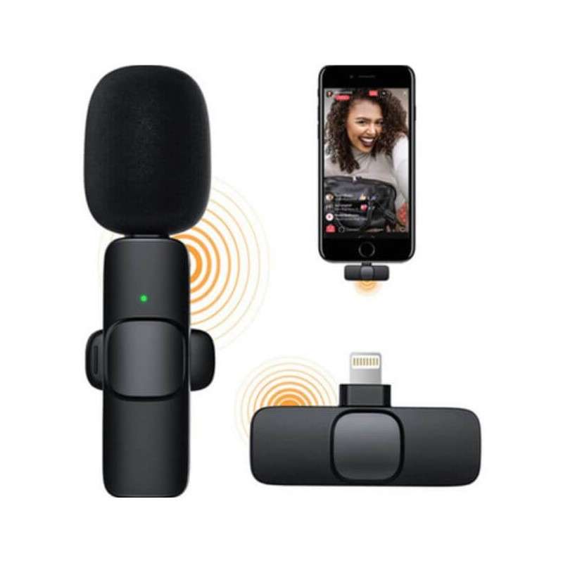 Wireless Lavalier Microphone for IPhone/Ipad