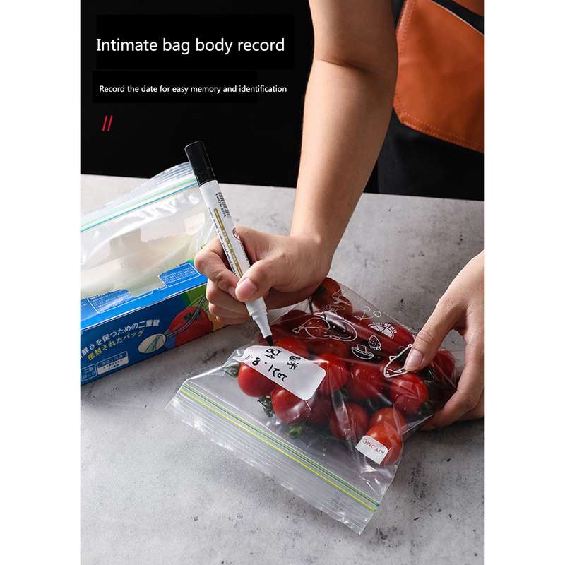 Zip Lock Reusable Food Storage Bags