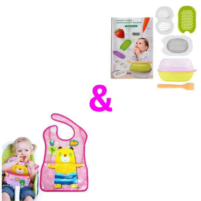 Food Maker For Baby Plus Quick Wash Bib