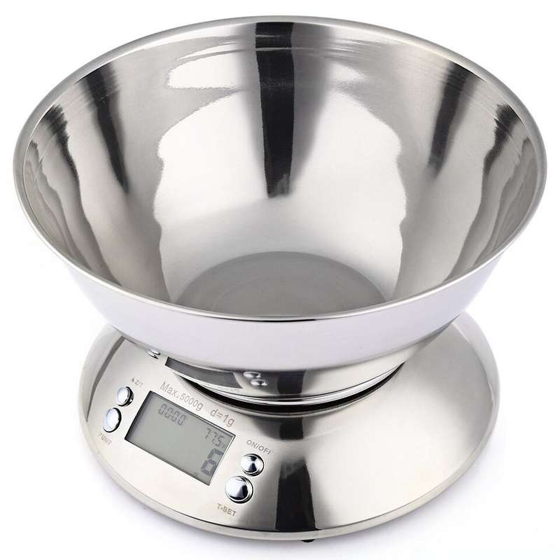 Digital Kitchen Scale Bowl with Timer