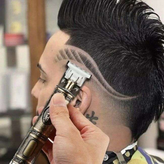 Golden Rechargeable Hair Clipper