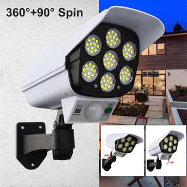 Outdoor Solar Sensor Dummy Camera Light