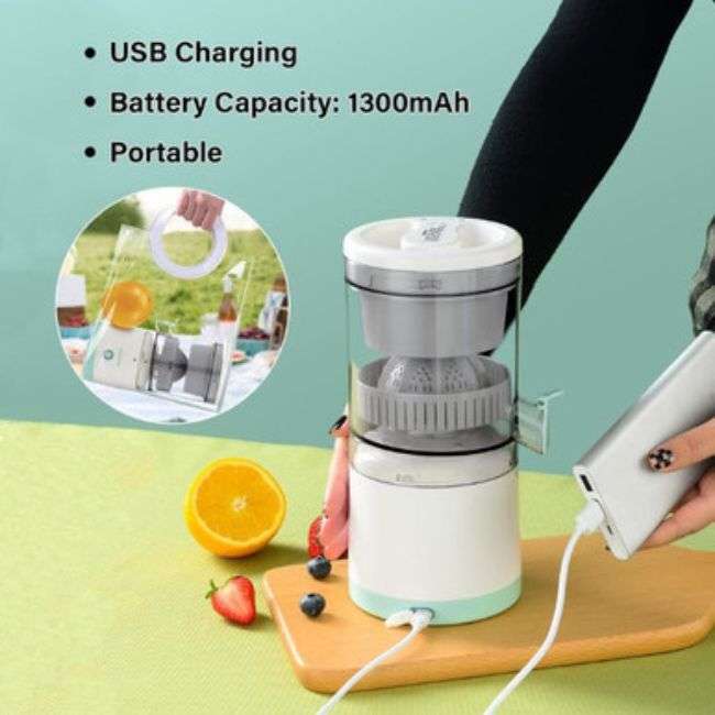 Citrus Juicer Squeezer Electric Rechargeable Machine Juicer