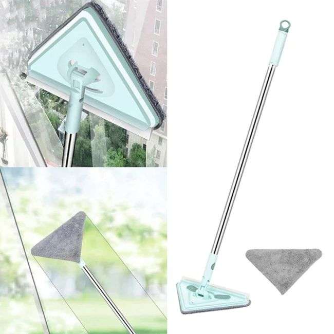 Microfiber Triangular Dust Mop