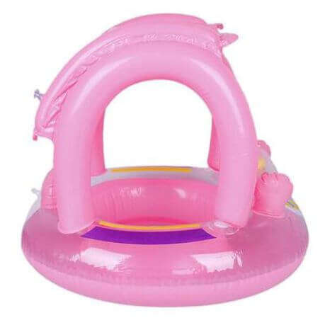 Kids Baby Boat with Sun Shade