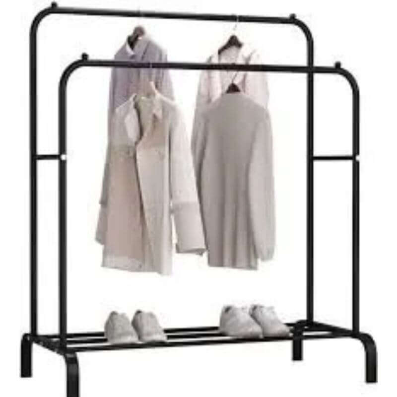 Clothes Hangers with Single Shelf