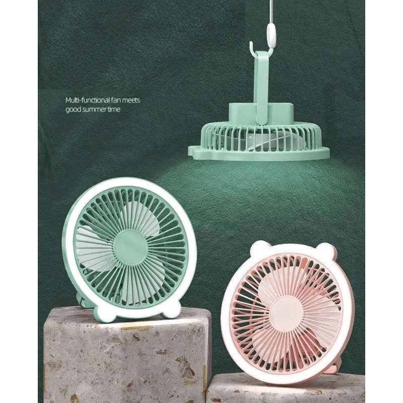 Outdoors Mini Ceiling Fan Mini Desktop and Table Lamp Fan SM-20