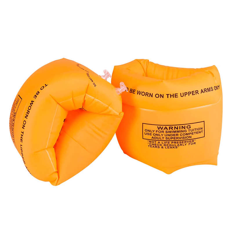 Pack of 2 Inflatable Floating Arm Bands Sleeves Swimming Training Tool
