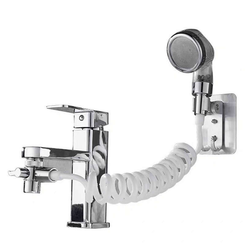 Retractable Shower Head or Sink Hose Water Pipe Faucet Bathroom Tap
