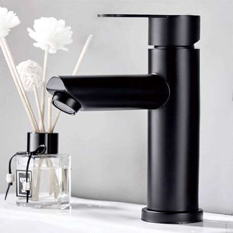 Black Basin Mixer Tap Faucet
