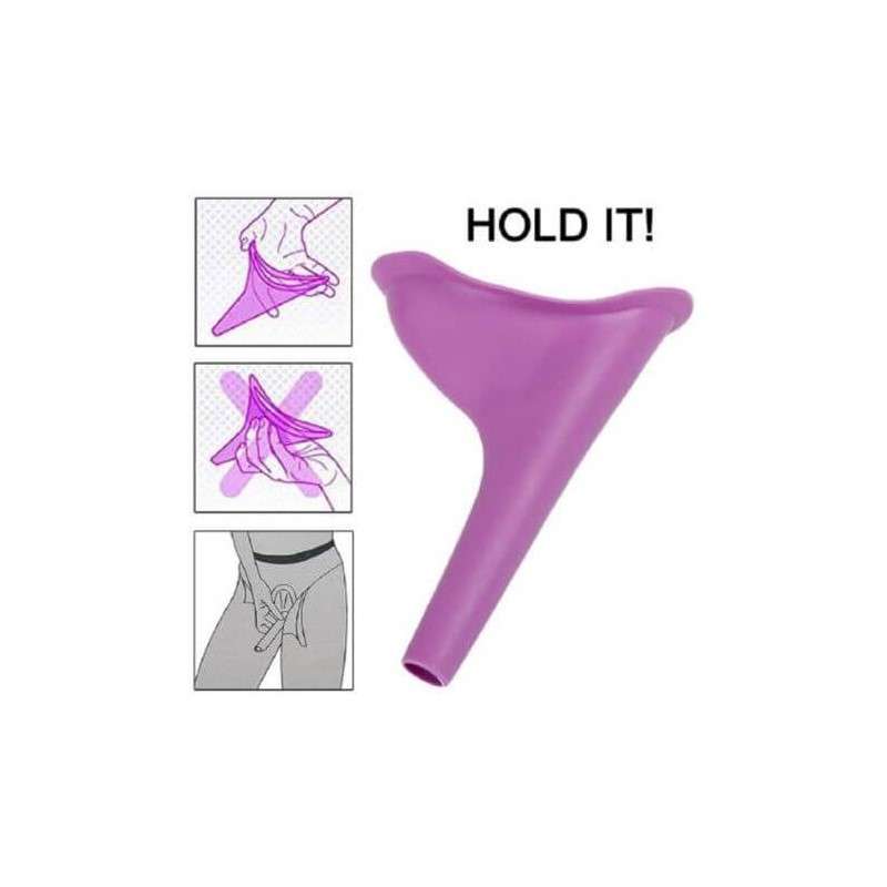 Ladies portable urinal for travel