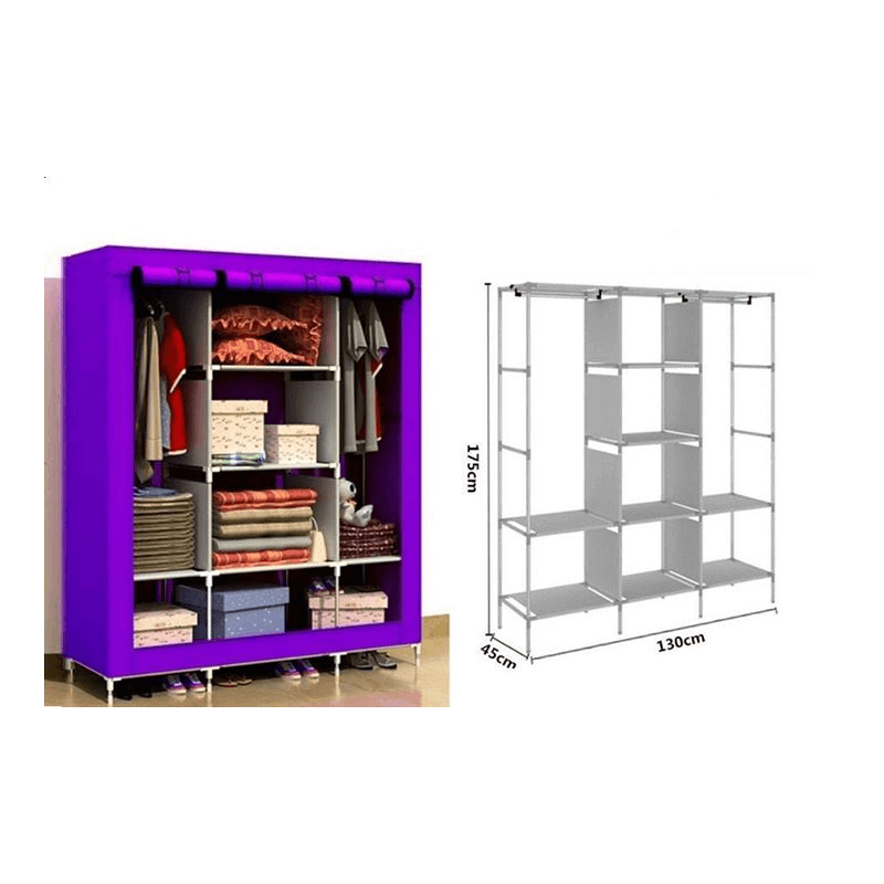 Portable Storage Wardrobe Closet