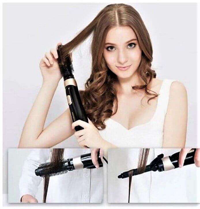 4 in 1 Heating Hair Styler/Straightener/Comb and Hair Dryer