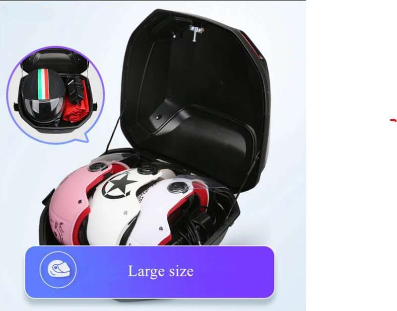 Motorcycle Top Box Tail Case