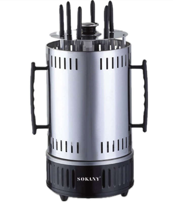 1000W Electric Skewer Quartz Heating Tube with 6 Skewers