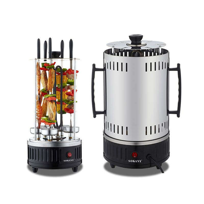 1000W Electric Skewer Quartz Heating Tube with 6 Skewers