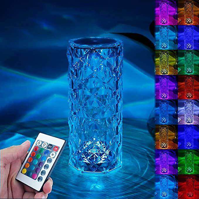 Rose Diamond Table Lamp