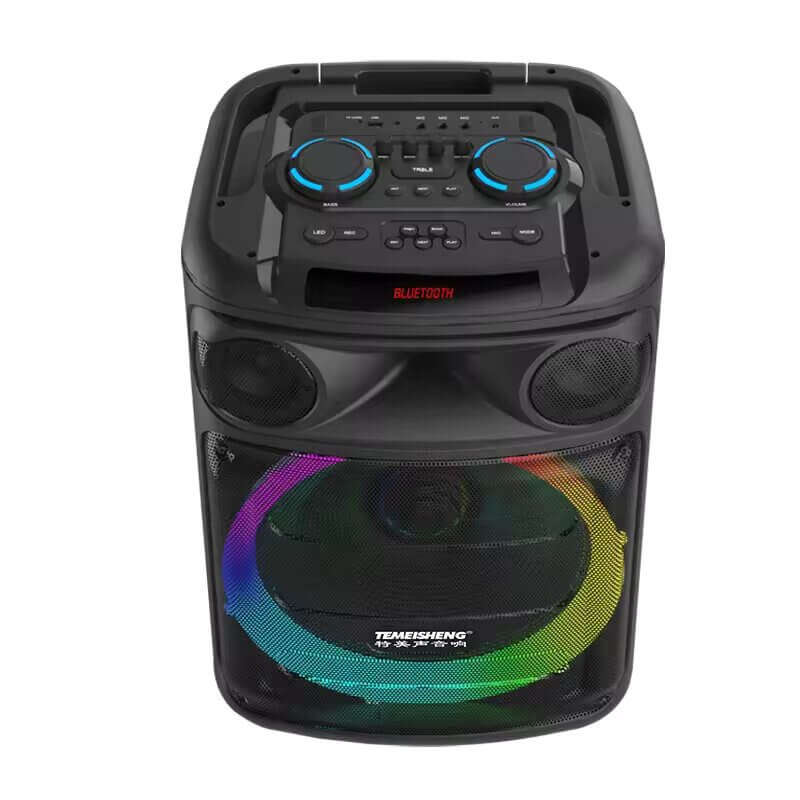 Bluetooth Trolley Speaker 2 Mics and Remote