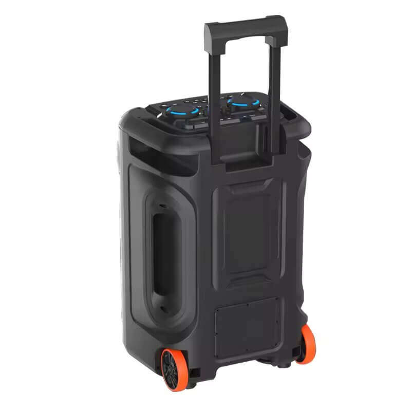 Bluetooth Trolley Speaker 2 Mics and Remote