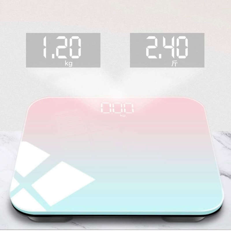 Gradient Duo Colour Portable LED Digital Bathroom Scales