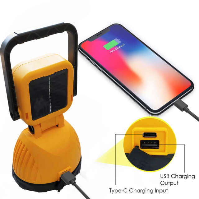 Handheld Solar Charging Emergency Lamp