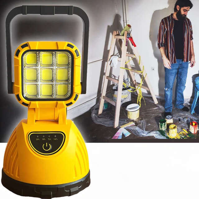 Handheld Solar Charging Emergency Lamp
