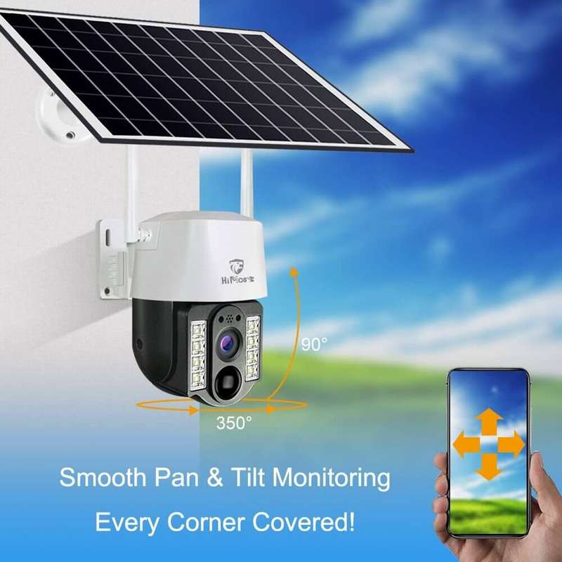 1.5 Inch WiFi 5W Solar Security Camera