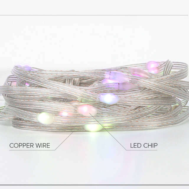 10m RGB USB LED Strip Light with Remote Control