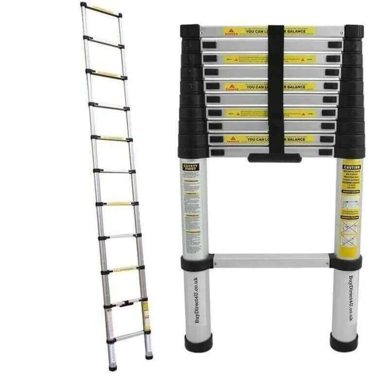2.6M Telescopic Aluminum Ladder