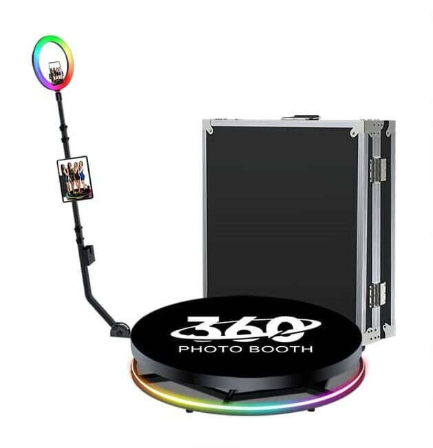 360 Rotating Selfie Photo Booth Machine