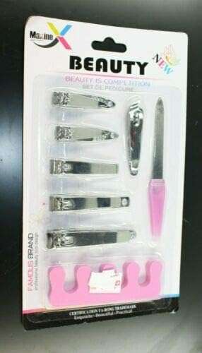 Beauty Set of 5 Nail Cutters with Nail File
